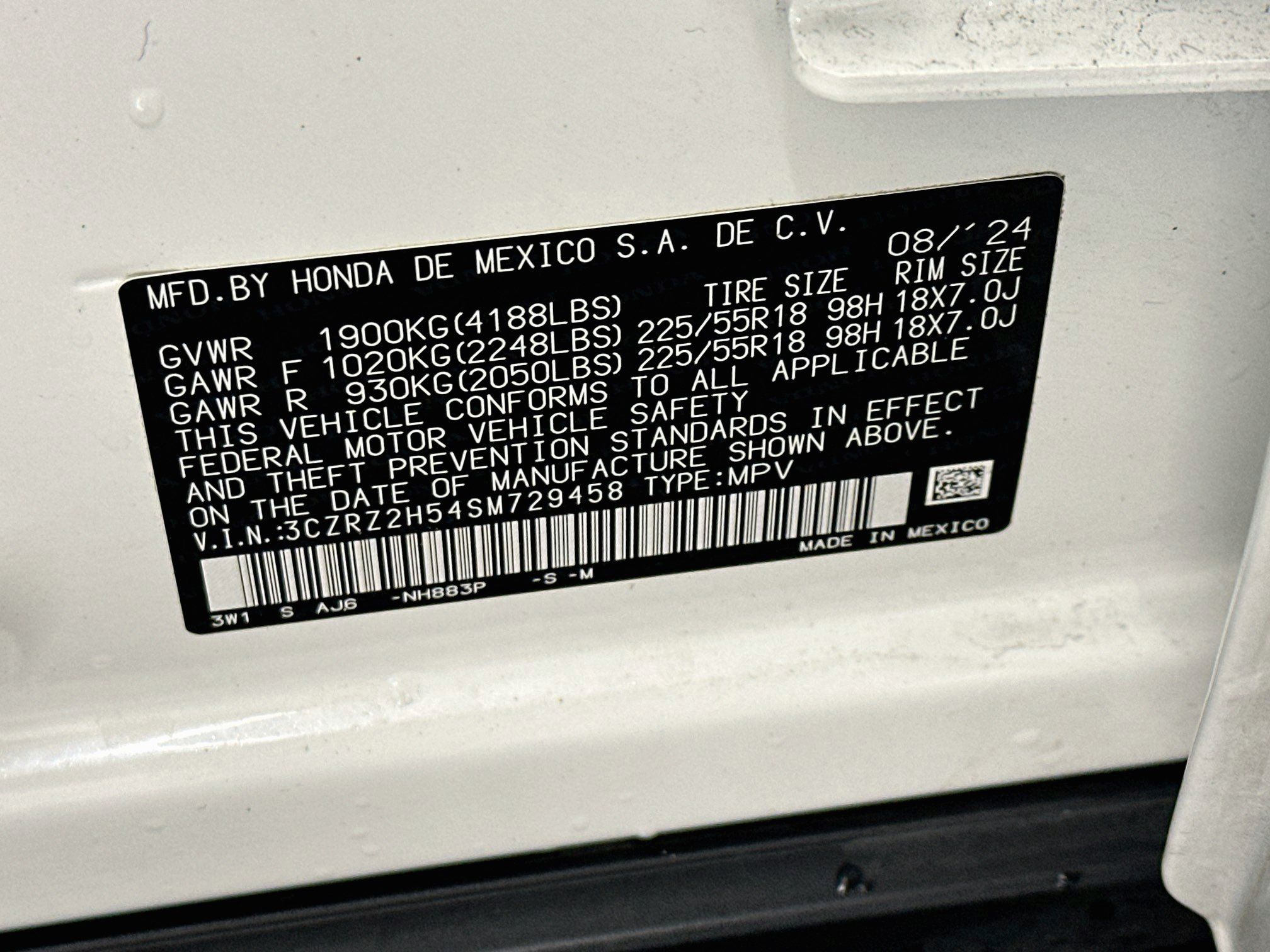 Used 2025 Honda HR-V Sport image 12