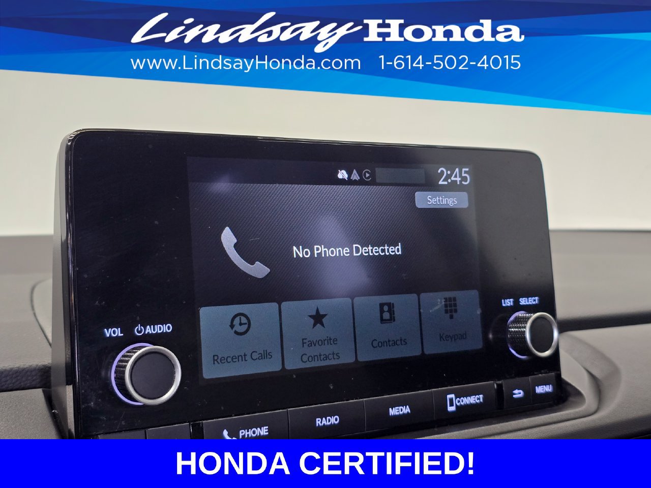 Certified 2023 Honda Accord EX image 19