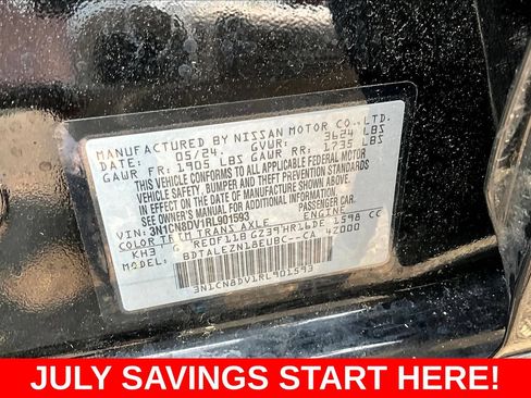 Used 2024 Nissan Versa S w/ S Plus Package FWD image 19