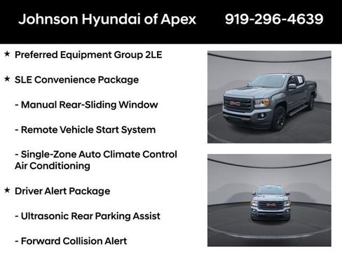 Used 2020 GMC Canyon SLE w/ Driver Alert Package image 6