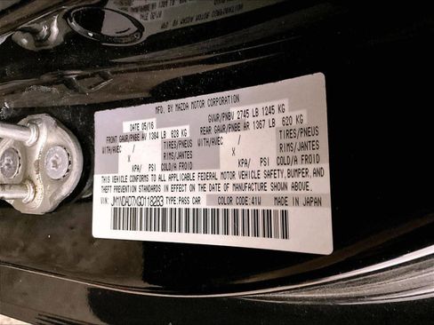 Used 2016 MAZDA MX-5 Miata Grand Touring RWD image 30