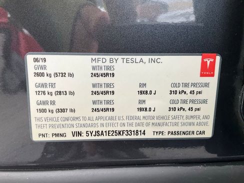 Used 2019 Tesla Model S Standard Range AWD/4WD image 22