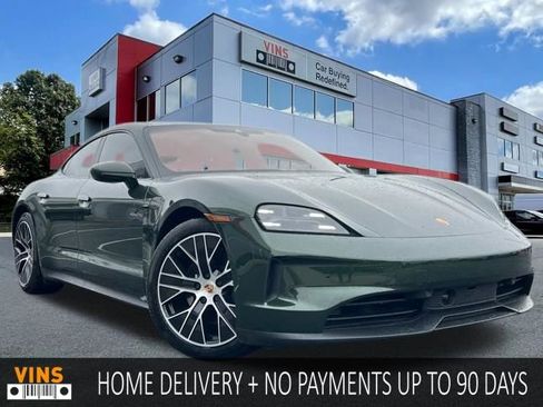 Used 2025 Porsche Taycan 4S AWD/4WD image 1