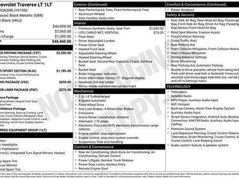 Used 2024 Chevrolet Traverse LT w/ Enhanced Driving Package FWD image 7