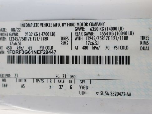 Used 2022 Ford F350 XL w/ Power Equipment Group RWD image 47