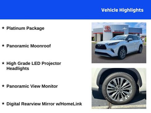 Used 2021 Toyota Highlander Platinum FWD image 4