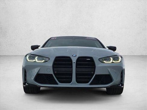 Used 2021 BMW M4 Coupe w/ Executive Package RWD image 2