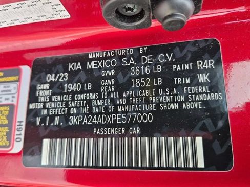Used 2023 Kia Rio S w/ Technology Package FWD image 23