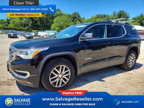 Used 2017 GMC Acadia SLE w/ Driver Alert Package I AWD/4WD image 1
