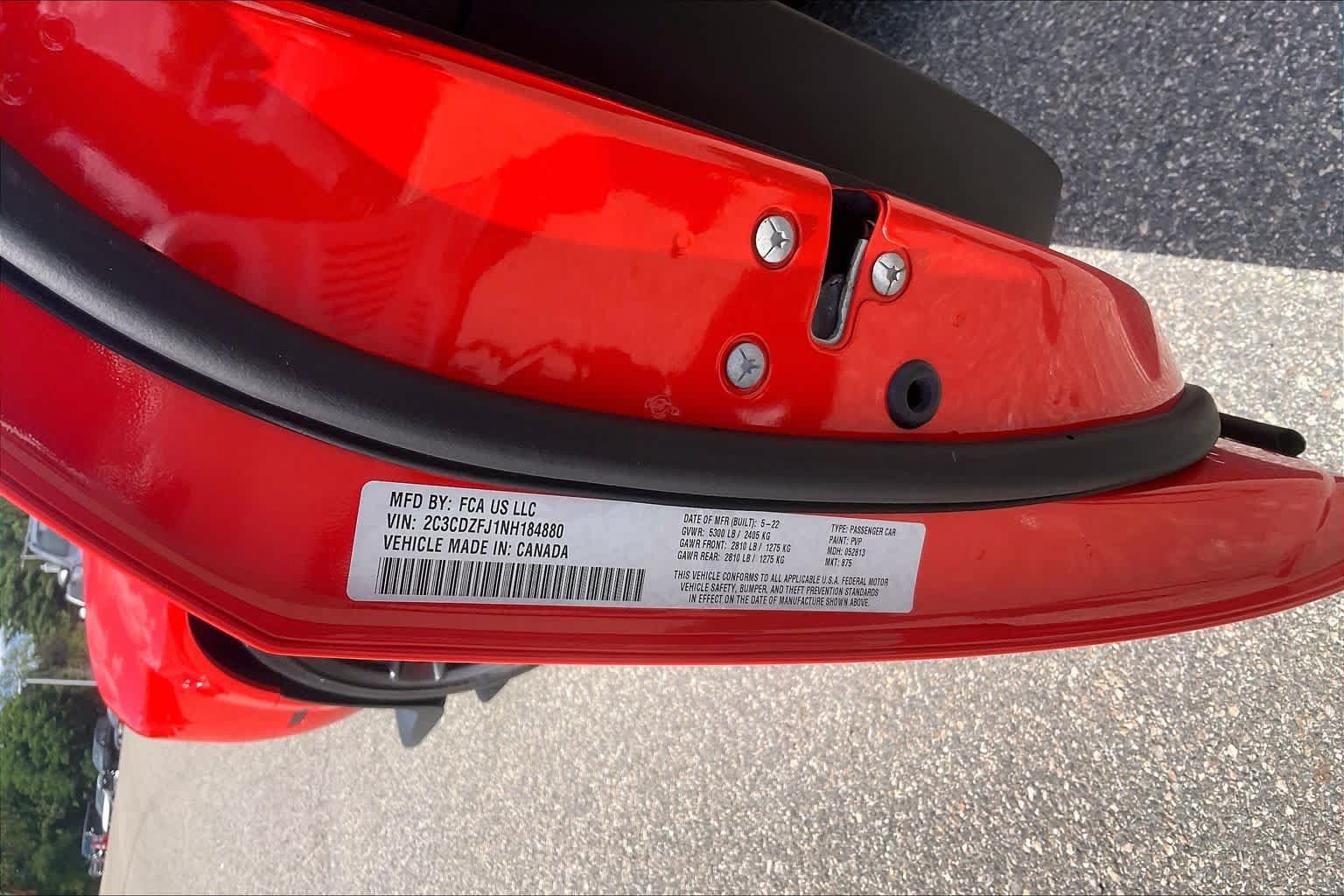 Used 2022 Dodge Challenger R/T Scat Pack RWD image 30