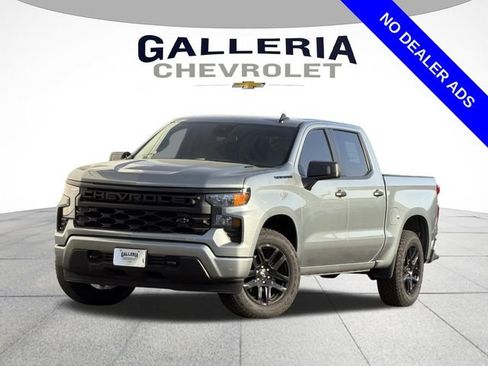 New 2026 Chevrolet Silverado 1500 Custom w/ Turbomax Blackout Package RWD image 1
