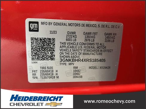 Used 2024 Chevrolet Blazer LT w/ Convenience Package AWD/4WD image 8