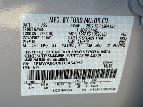 New 2026 Ford Explorer ST w/ Sun And Sound Package image 24