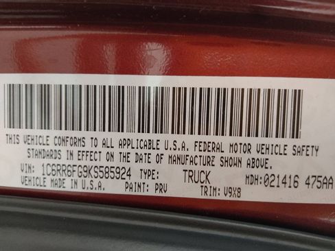Used 2019 RAM 1500 Tradesman w/ Chrome Plus Package RWD image 33