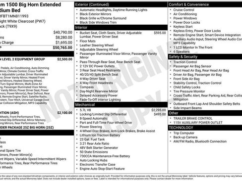 Used 2021 RAM 1500 Big Horn AWD/4WD image 41