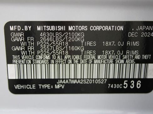 Used 2025 Mitsubishi Eclipse Cross SEL AWD/4WD image 30