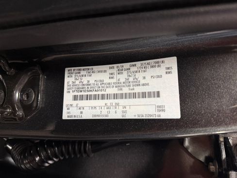 Used 2019 Ford F150 Lariat AWD/4WD image 40