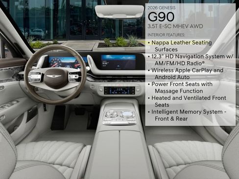 New 2026 Genesis G90 3.5T image 17