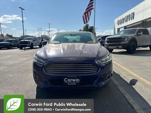 Used 2013 Ford Fusion Titanium w/ Titanium Driver Assist Pkg FWD image 2