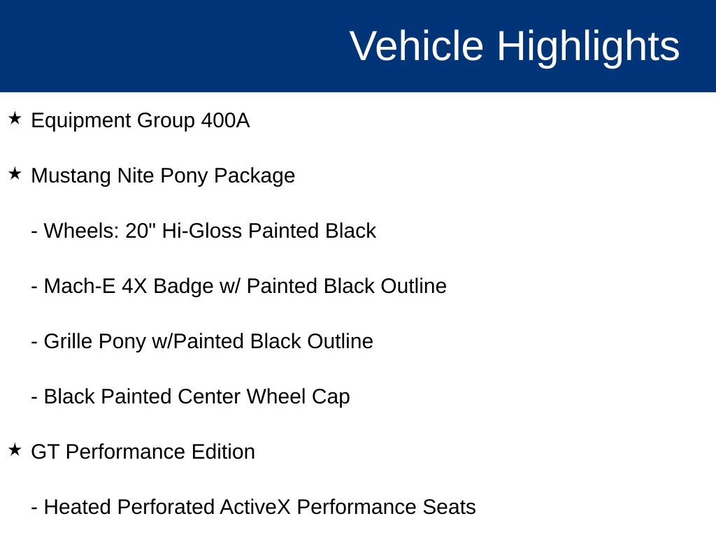 Certified 2023 Ford Mustang Mach-E GT w/ GT Performance Edition AWD/4WD image 24