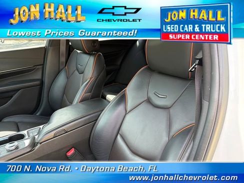 Used 2022 Cadillac CT4 V w/ Technology Package RWD image 19