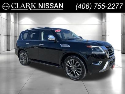 Used 2023 Nissan Armada Platinum w/ Captain's Chairs Package
