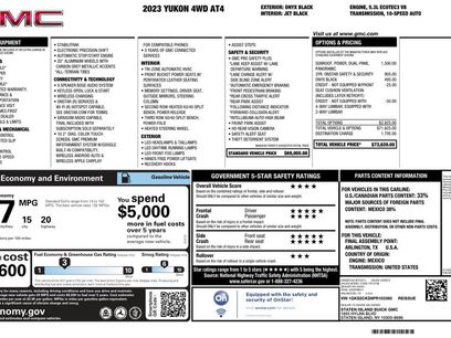 Used 2023 GMC Yukon AT4