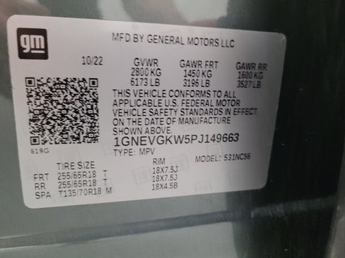 Used 2023 Chevrolet Traverse LT AWD/4WD image 33
