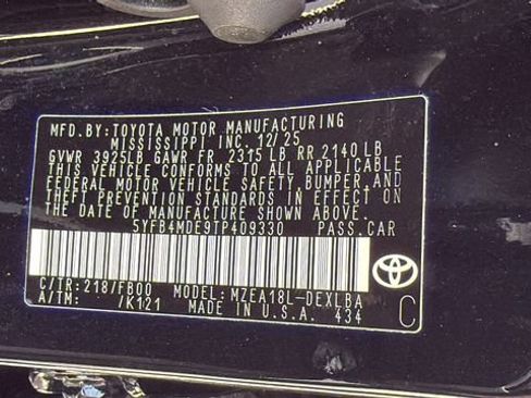 Used 2026 Toyota Corolla LE FWD image 25