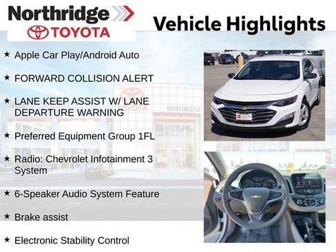 Used 2023 Chevrolet Malibu LS FWD image 2