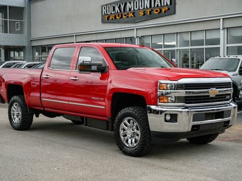Used 2016 Chevrolet Silverado 2500 LTZ w/ Duramax Plus Package AWD/4WD image 3