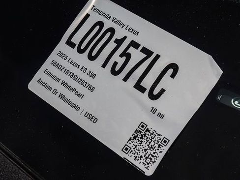 Used 2025 Lexus ES 350 w/ Premium Package FWD image 25