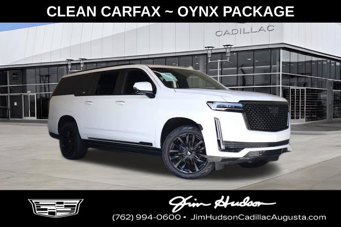 Used 2021 Cadillac Escalade ESV Sport Platinum w/ LPO, ONYX Package AWD/4WD image 1
