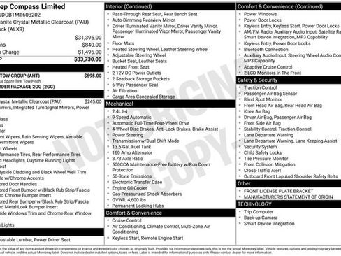 Used 2021 Jeep Compass Limited w/ Trailer Tow Group image 21