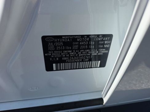 New 2026 Hyundai Sonata SE FWD image 26