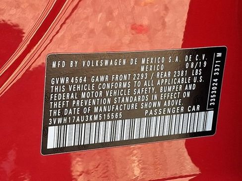 Certified 2019 Volkswagen Golf Alltrack S image 27