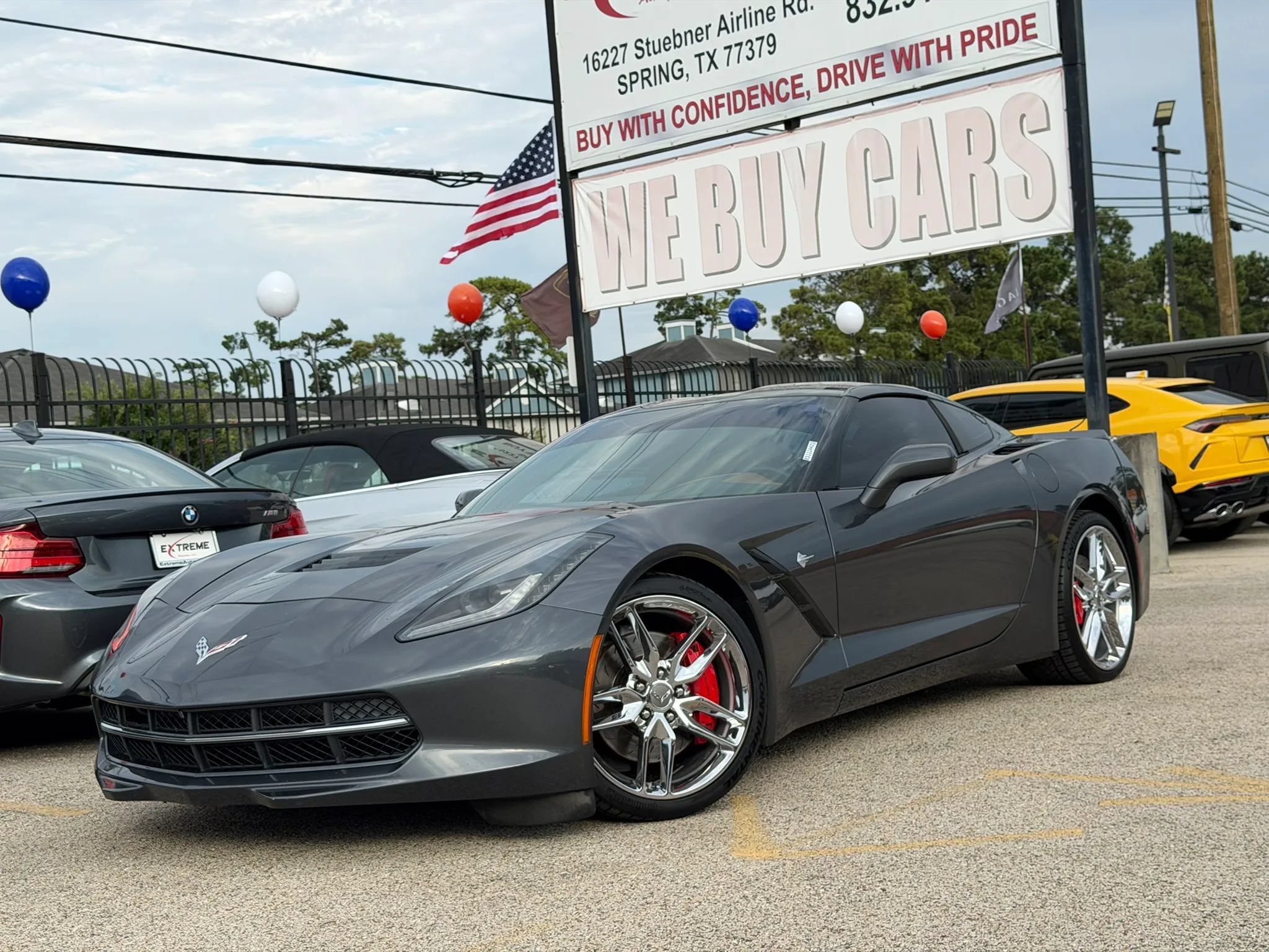 Used 2014 Chevrolet Corvette Stingray Coupe w/ 3LT Preferred Equipment Group RWD image 1