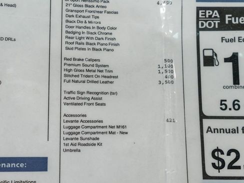 Used 2022 Maserati Levante GT AWD/4WD image 53