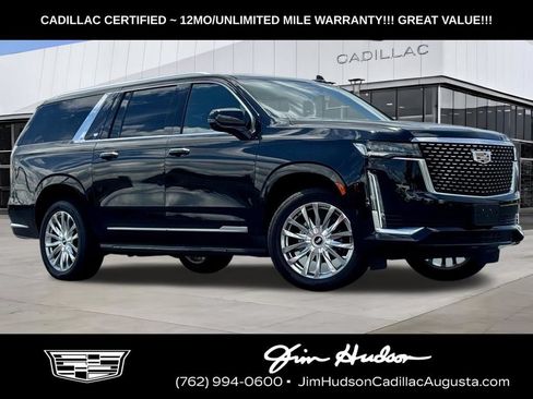 Certified 2022 Cadillac Escalade ESV Premium Luxury AWD/4WD image 1