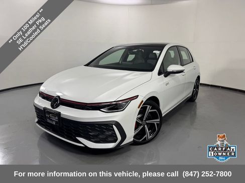 Used 2025 Volkswagen GTI SE FWD image 1