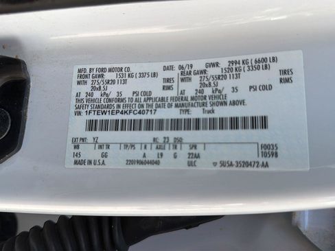 Used 2019 Ford F150 XL w/ Equipment Group 101A Mid AWD/4WD image 37
