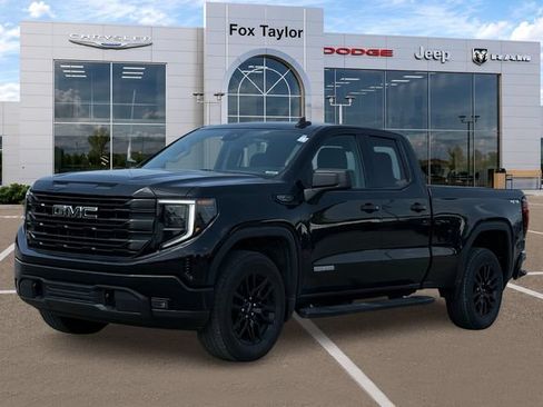 Used 2023 GMC Sierra 1500 Elevation w/ LPO, Elevation Black Package AWD/4WD image 1
