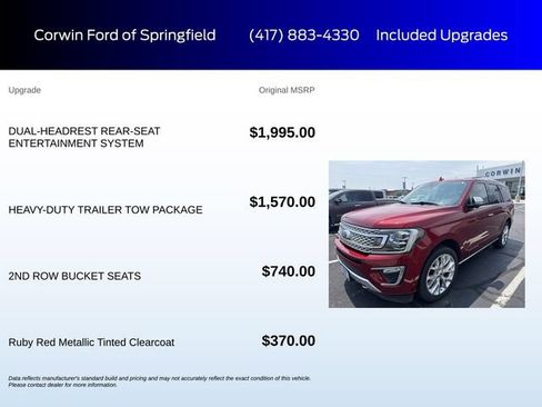 Used 2019 Ford Expedition Platinum AWD/4WD image 6