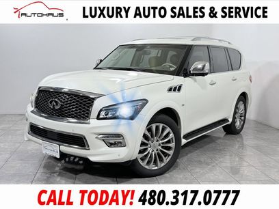 Used 2015 INFINITI QX80 4WD w/ Deluxe Technology Package