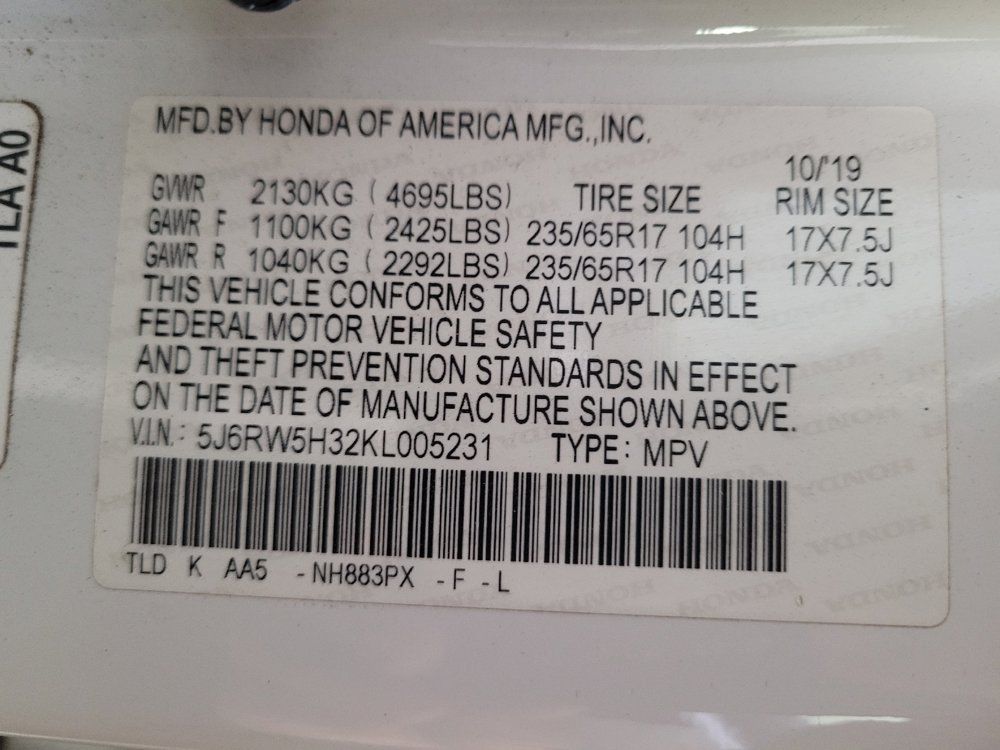 Used 2019 Honda CR-V LX image 33
