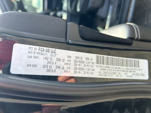 Certified 2018 Jeep Grand Cherokee SRT image 32