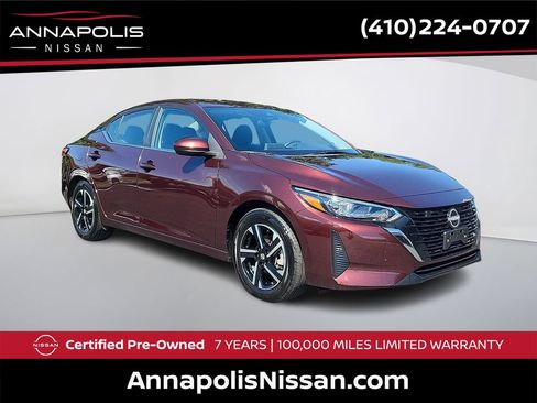 Certified 2025 Nissan Sentra SV FWD image 1
