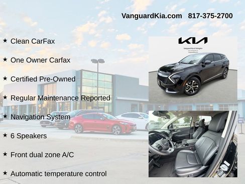 Certified 2025 Kia Sportage EX FWD image 6