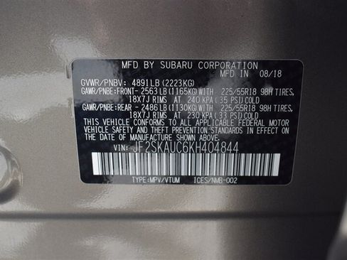 Used 2019 Subaru Forester Limited AWD/4WD image 34