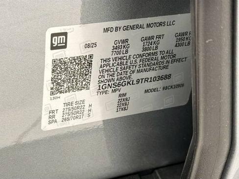 New 2026 Chevrolet Suburban High Country AWD/4WD image 31